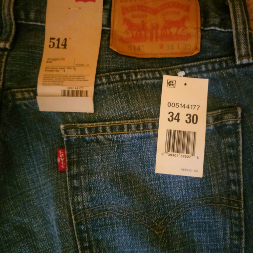 NWT Levi's 514 34x30